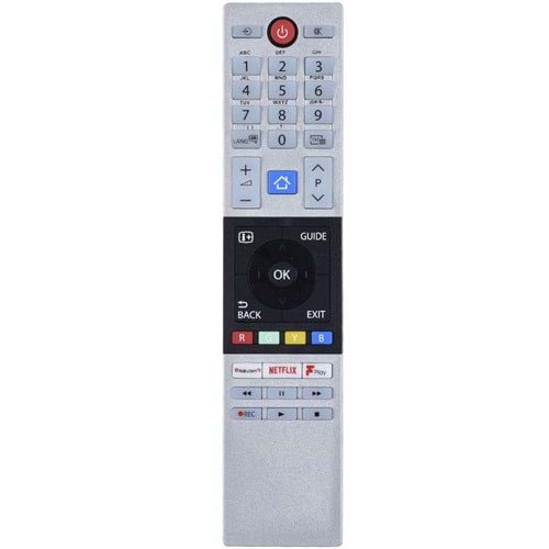 TUNEX Toshiba Netflix Youtube Rakuten Tuşlu Led Tv Kumanda TR-762