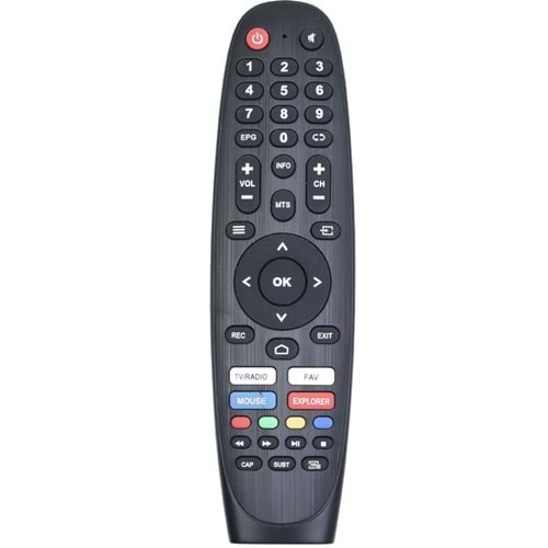 TUNEX Dijitsu Explorer Mause Tuşlu Ses Komutsuz Led Tv Kumanda TR-807