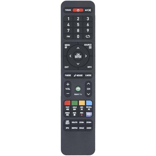 TUNEX Onvo Bein Connect Tuşlu Led Tv Kumanda TR-823