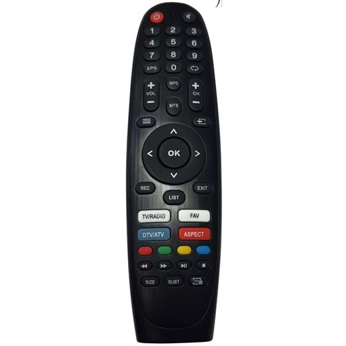 TUNEX Dijitsu - Beko -Arçelik Otel Tv Kumandası TR-847