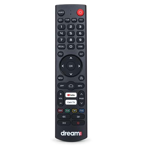 TUNEX Dreamstar 32 Wifi Lcd Tv Kumandası TR-849