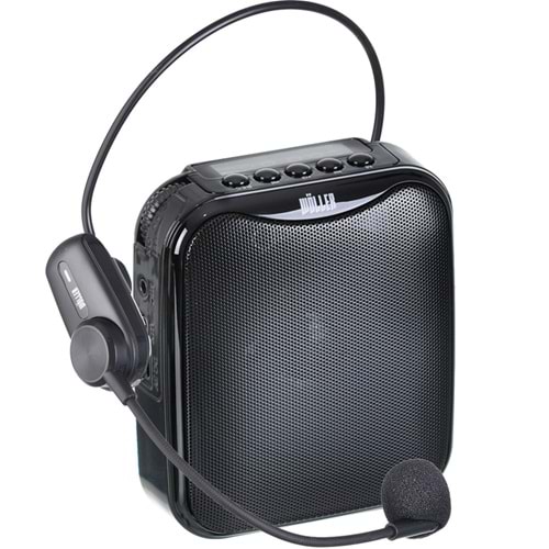 WÖLLER 30W Bluetooth ve USB Girişli Kayıtlı Şarjlı Rehber Amfisi V-317