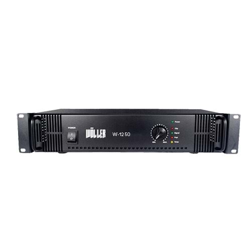 WÖLLER Tek Kanal 250 Watt Trafolu ve 8 Ohm Power Amfi W-1250