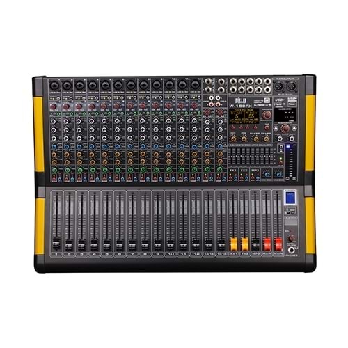 WÖLLER 16 Kanal Usb-Bt 2x99 DSP Deck Mixer W-160FX