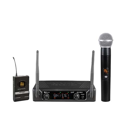 WÖLLER Uhf 1 El 1 Yaka 16 Değiştirebilir Frekans Kablosuz Mikrofon W-216 EY