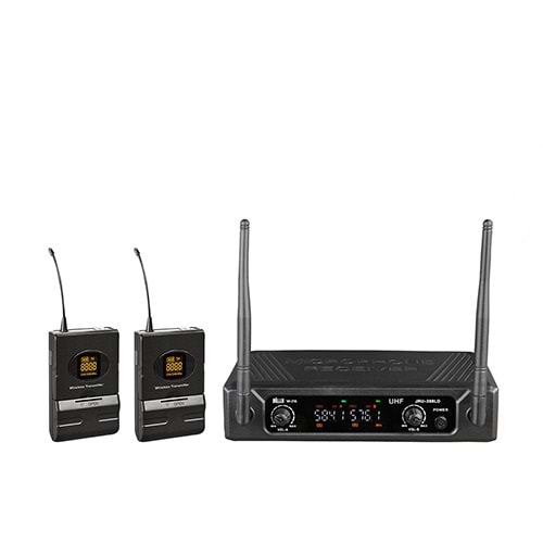 WÖLLER Uhf 2 Yaka 16 Değiştirebilir Frekans Kablosuz Mikrofon W-216 YY