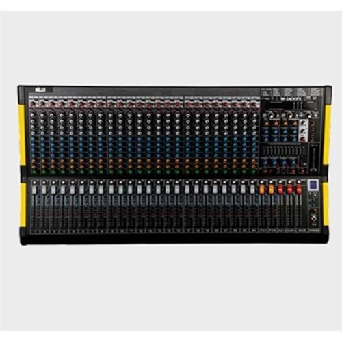 Wöller 24 Kanal 2X99 Dsp Efekt Usb-Bt Deck Mikser W-2400 FX