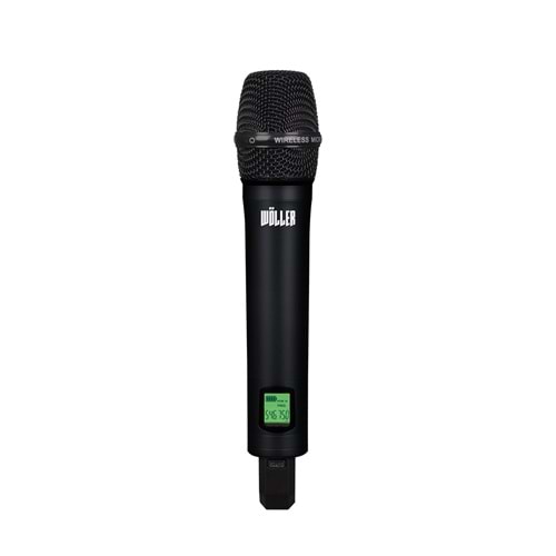WÖLLER UHF Kablosuz Siayh El Mikrofonu W-26 B
