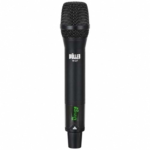 WÖLLER W-301 ve W-302 Modelleri ile Uyumlu Yedek EL Mikrofonu W-27