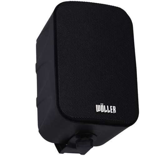 WÖLLER 10 Cm 100W 100V Siyah Sütun Hoparlör W-4 TS