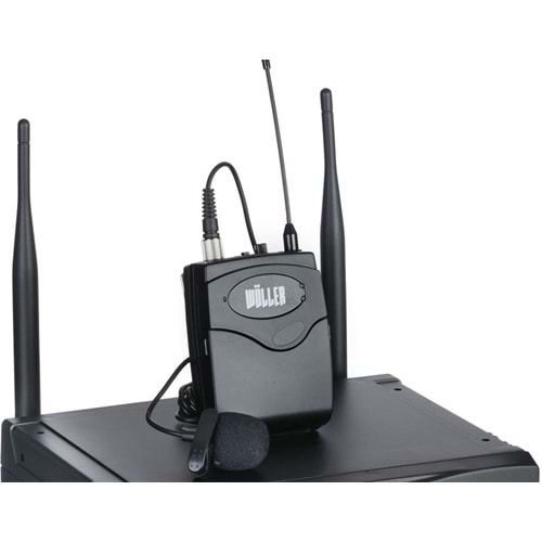 WÖLLER Uhf Kablosuz Yedek Yaka Mikrofonu W-910 W-920 İle Uyumlu W-9 Y