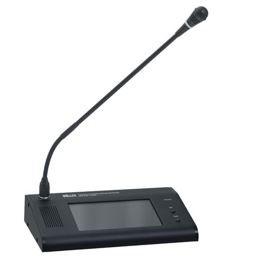 WÖLLER EN54 12 Bölgeli Acil Anons Mikrofonu WPER-1200