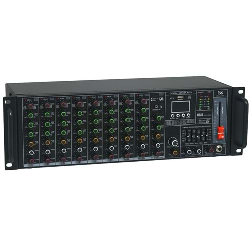 WÖLLER 12 Kanal 10 Mono 1 Streo Girş Deck Mikser WR-1200