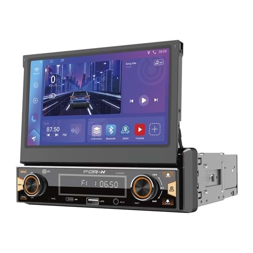 FOR-X 7'' Usb-Sd-Bt Mirrorlink Android Indash Oto Teyp X-9400 A