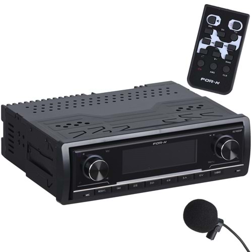 FOR-X Bluetooth ve USB Girişli Dsp İşlemcili 4 Amfi Çıkışlı Radyo Oto Teyp XQ-7452 DSP