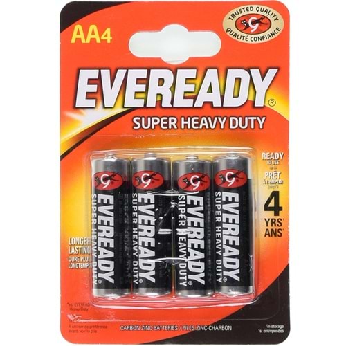 EVEREADY AA Kalem Pil 4 Lü Bilister 083590