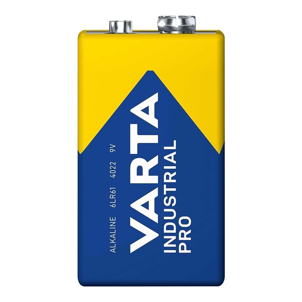 VARTA 9V Endüstriyel Pro Alkaline Pil 4022211111