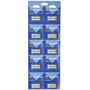 VARTA AAA Energy Alkalin Kalem Pil 20 Li Kartelada 2 Li Blister 4103229482