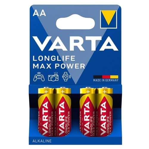VARTA AA Longlife Max Power Kalem Pil 4106101414