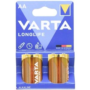 VARTA AA Longlıfe Alkalin Kalem Pil 4 Lü Blister 525157