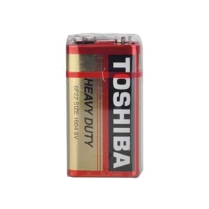 TOSHIBA 9V Alkaline Pil 6F22KG