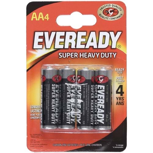 EVEREADY AA Kalem Pil 4 Lü Bilister 83590