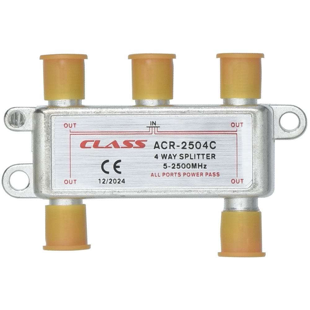 CLASS 5-2500 Mhz 1-4 Splitter ACR-2504C