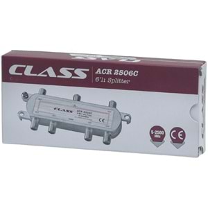 CLASS 5-2500 Mhz 1-6 Splitter ACR-2506C
