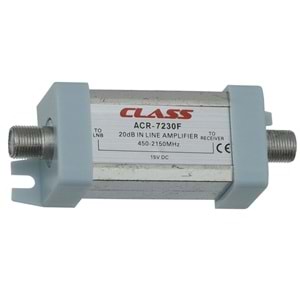 CLASS 20 dB 450-2150 Mhz İn-Line Amplifier ACR-7230 F