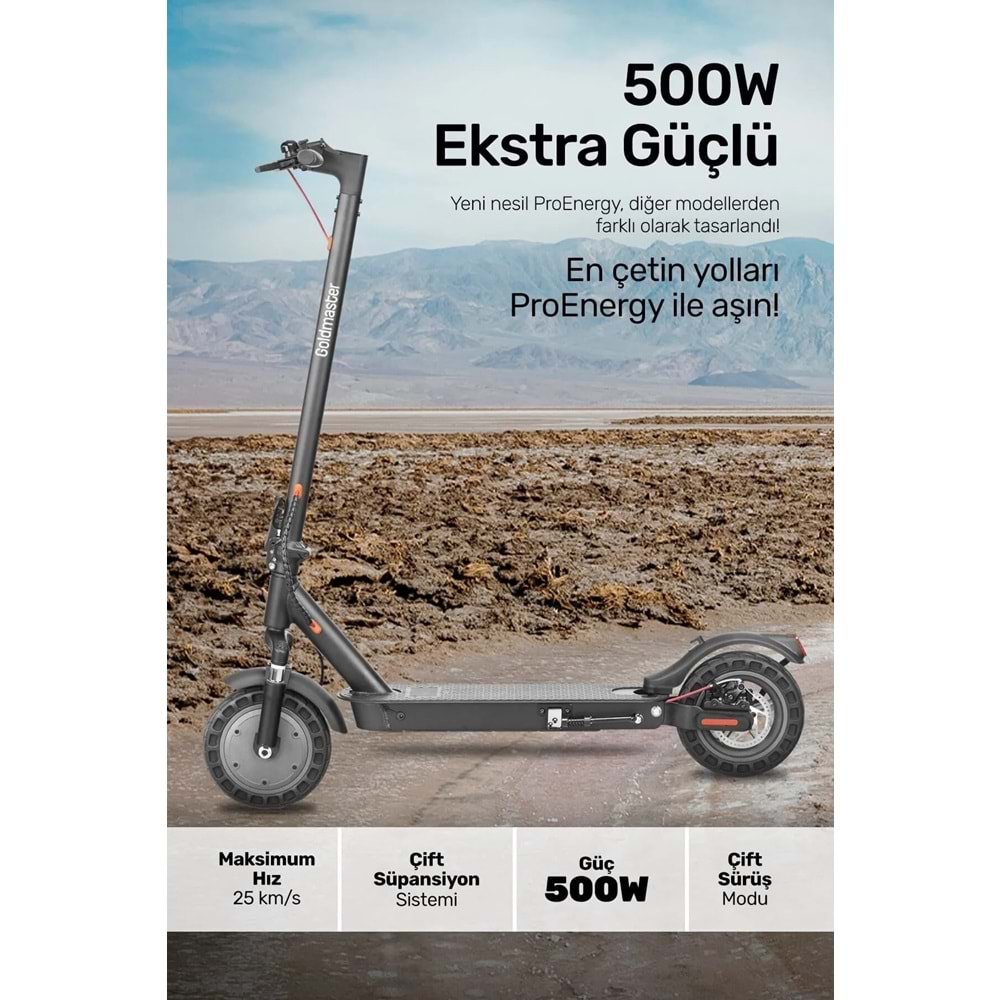 GOLDMASTER 500W Elektrikli Scooter AİR-5