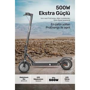 GOLDMASTER 500W Elektrikli Scooter AİR-5