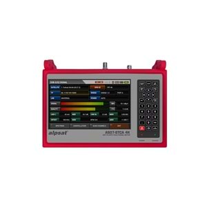 ALPSAT 07 STCA-4K Signal Analyzer (SATFINDER Uydu) AS-07 STCA-4K