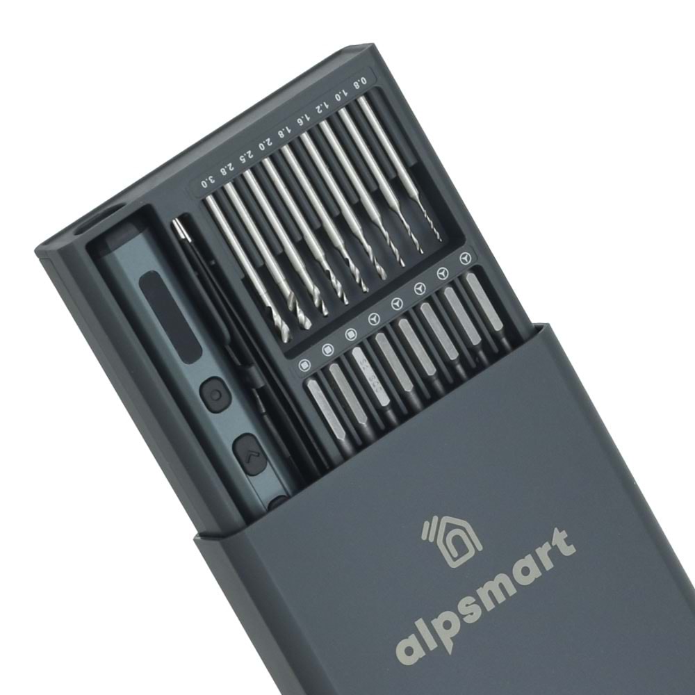 ALPSMART 76 Parça Hassas Şarjlı Tornavida Seti AS-176