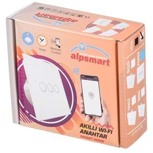 ALPSMART Wifi Akıllı Perde Anahtarı AS-870 EU