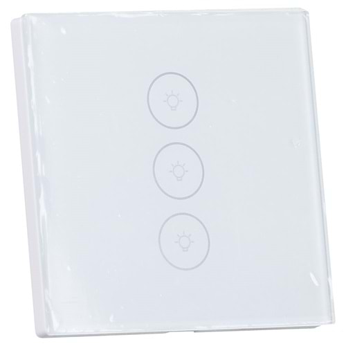 ALPSMART Wifi Akıllı Lamba Anahtarı Üçlü AS-873 EU