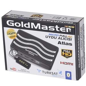 GOLDMASTER Atlas Mini Hd Uydu Alıcısı ATLAS