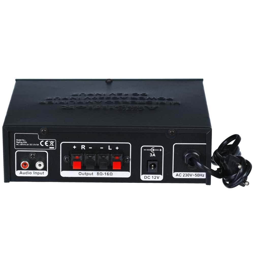 NWORK 2X15W Usb+Sd Stereo Amfi AV-100