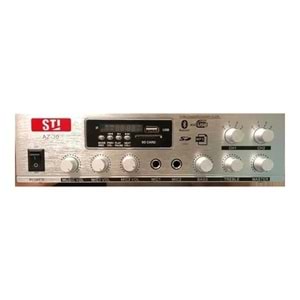 MITO 100W 100V 2 Bölgeli Usb-Sd-Bt Amfi AZ-30