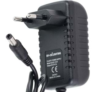 BY-CE Lıghtıng 12V 2A Smps Plastik Adaptör BC-12-2A