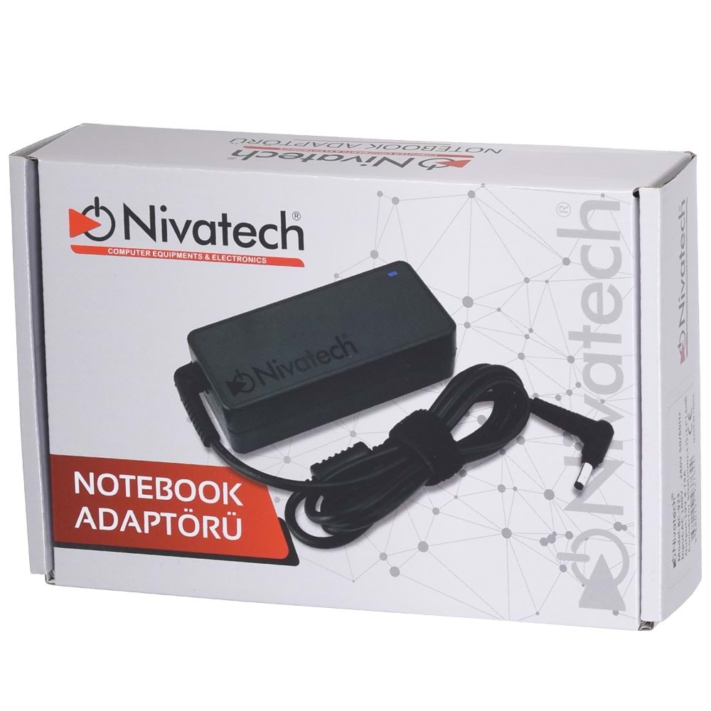 NIVATECH 19.5V 4,62A 4,5X3.0 Mm Laptop Adaptörü BC-904