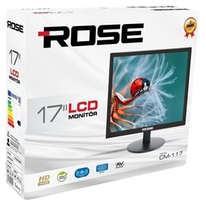 ROSE 17'' 12-220V Lcd Monitör CM-117