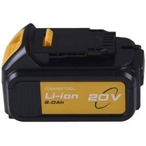 ENNOTOOL 18V 6 Ah Dewalt Dcb200 Matkap Bataryası A60218002 DEWALT-DCB200
