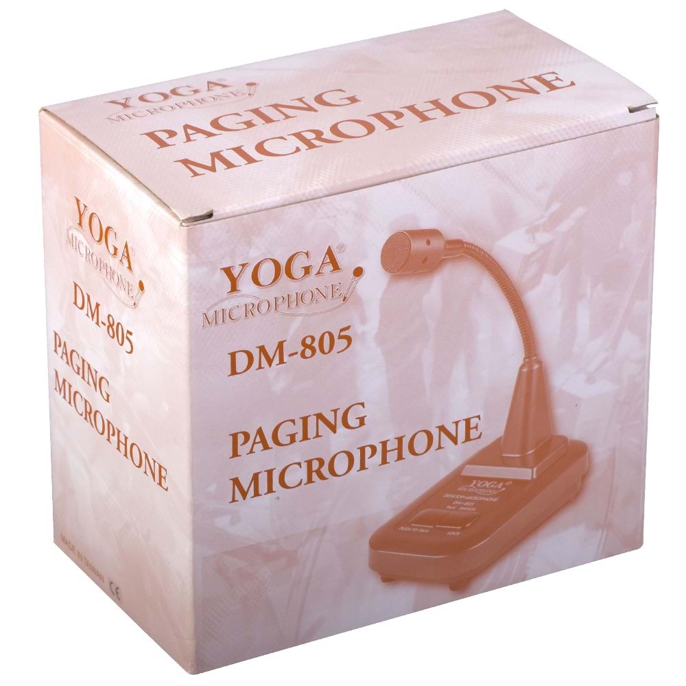 YOGA Spiralli Kürsü Mikrofonu DM-805