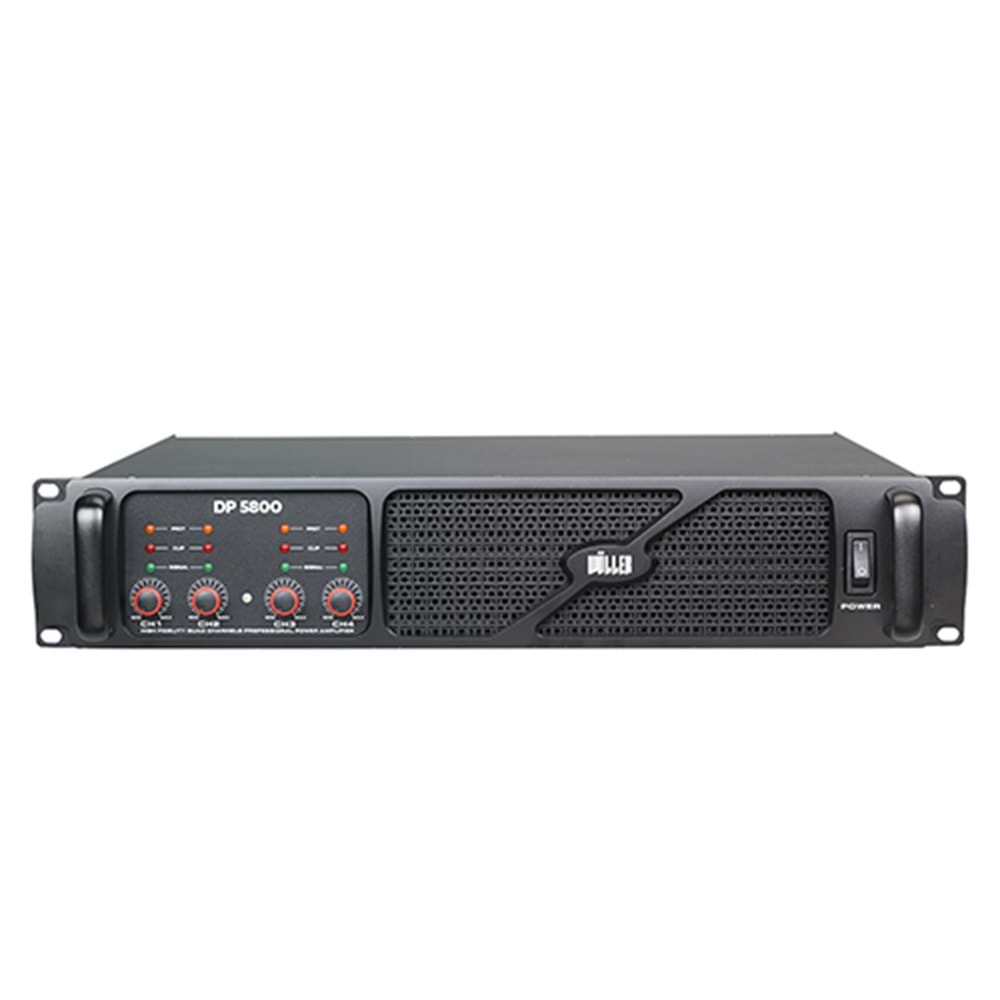 WÖLLER 4X1450W Power Amfi DP-5800