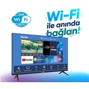 DREAMSTAR 43'' Uydulu Whale Led Tv DS-43 WİFİ