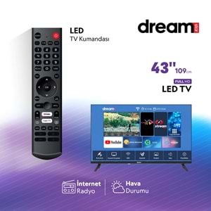 DREAMSTAR 43'' Uydulu Whale Led Tv DS-43 WİFİ