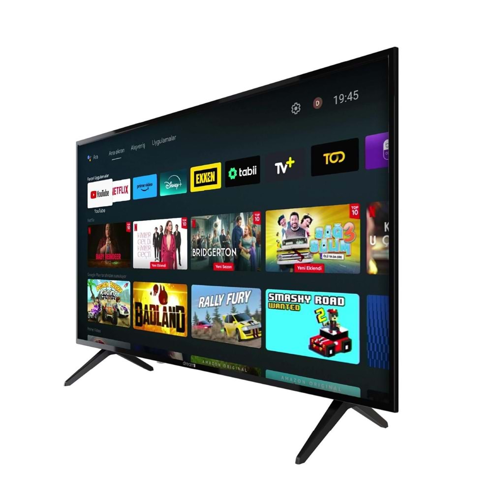DREAMSTAR 65'' Uydulu Google Lisanslı Android Led Tv DS-65 UA GOOGLE