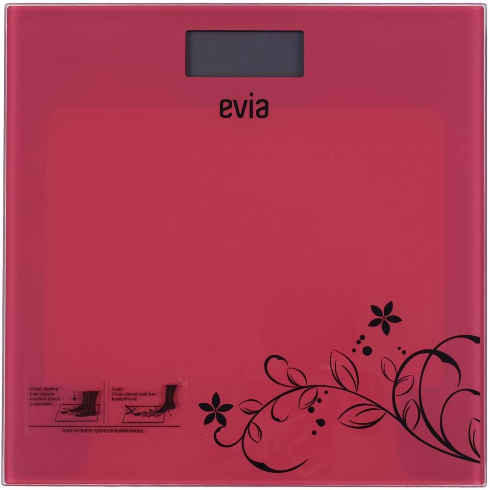 EVIA Fokus Cam Dijital Banyo Baskülü EA-4107