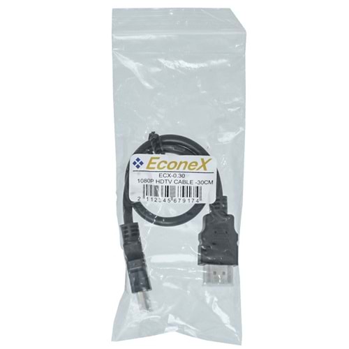 ECONEX 30 Cm HDMI Kablo ECX-0.30