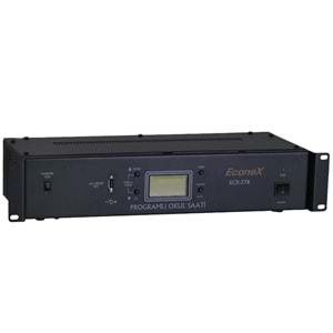 ECONEX Akıllı Usb Li Rack Tipi Okul Zil Saati ECX-27 R